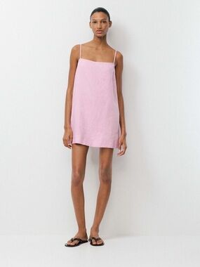 NWT Aritzia Little Moon Arcos Linen Dress
